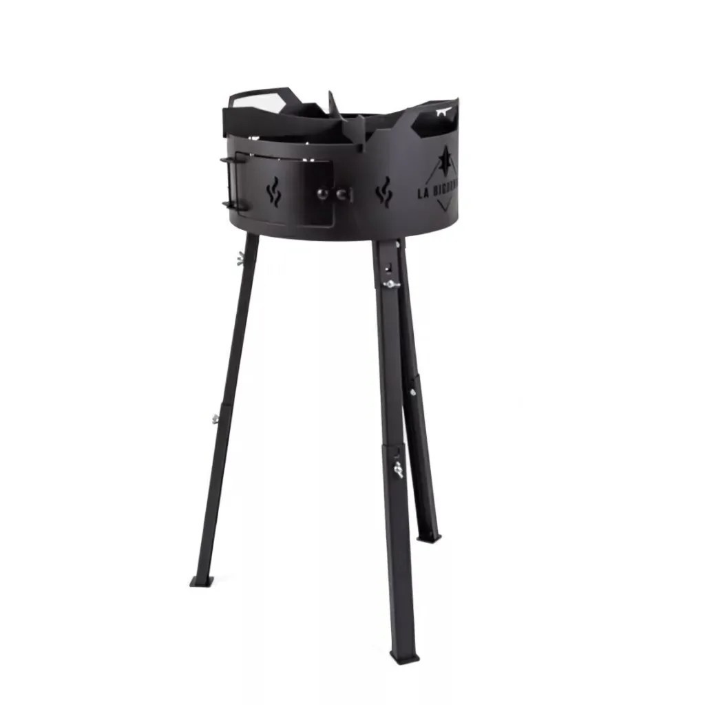 Fogonero Brasero Desmontable 90cm Camping Glamping La Bigornia