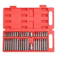Juego Puntas Torx Allen 40 Piezas Set En Caja Multiestria