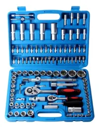 Set Juego De Llaves Tubos Crique Y Puntas Combinadas 108 Piezas