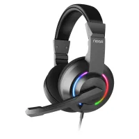 Auriculares Gamer Micrófono Noga St-704 Pc Consolas 3.5mm Rgb Led Usb