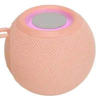 Parlante Bluetooth Portátil Con Radio Fm Usb Gts-2092 Rosa