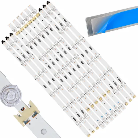 Tiras De Led Para Samsung Ue50ku6000 Ue50u7000 Un50mu6100 Eld5026
