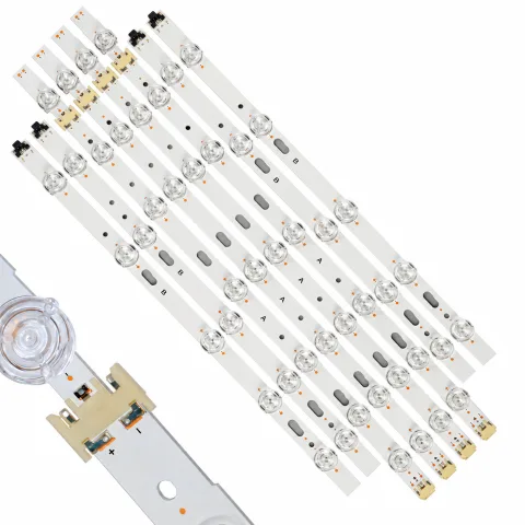 Tiras De Led Para Samsung Ue43mu6120 Ue43mu7000 Un43ku6000 Eld4326