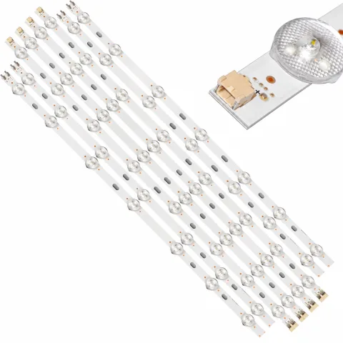 Tiras De Led Para Samsung Un50fh5303 Un50h5203af Un50h6201af Eld5027