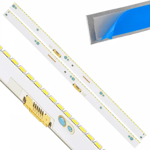 Tiras De Led Para Samsung Un49ku6450 Un49ku700D Un49mu6500 Eld4918