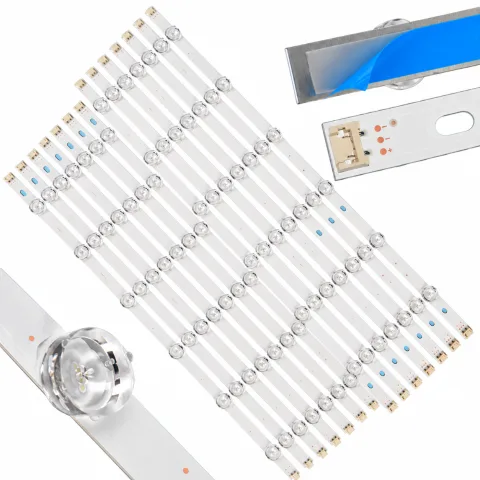 Tiras De Led Para Lg 55la6200 (CON DIFUSORES POLA) Eld5531