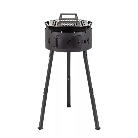 Fogonero Brasero Desmontable 90cm Camping Glamping La Bigornia